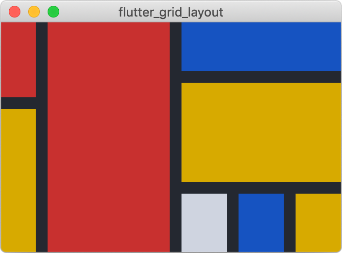 A grid-based layout system for Flutter